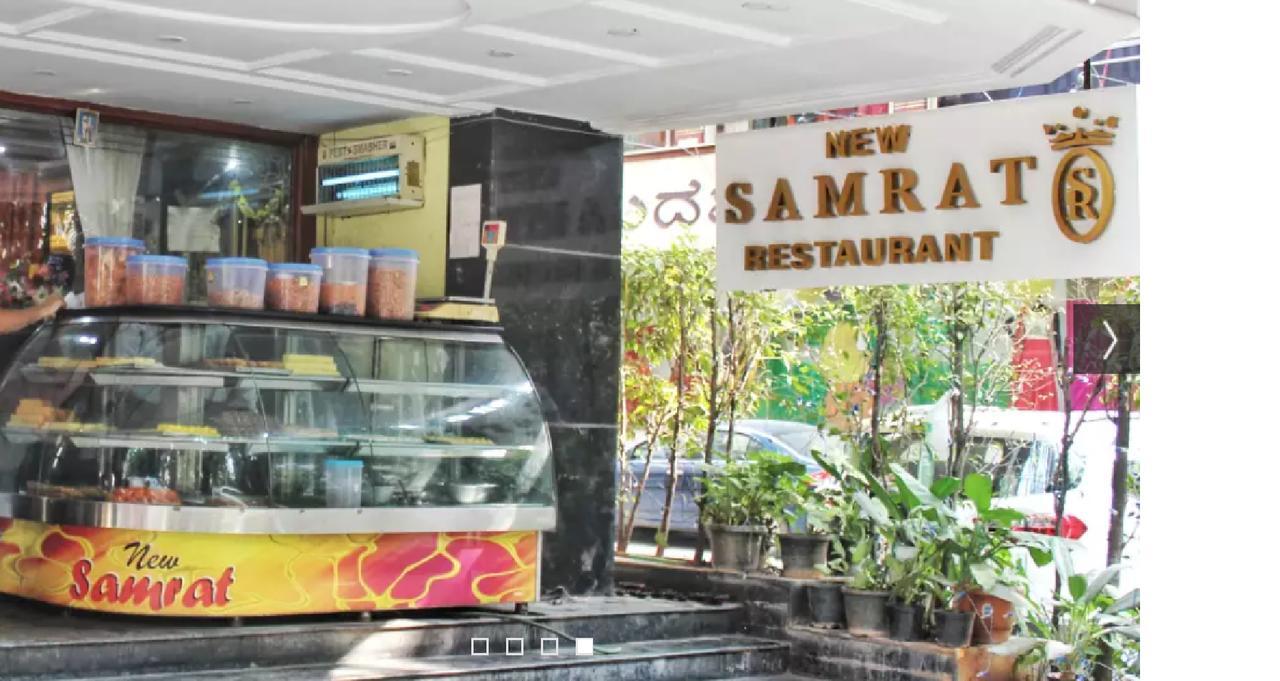Samrat Residency Hotel Bangalore Exterior foto